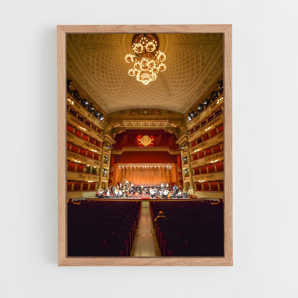 Poster Écho de La Scala – affiche Danse (vue 4)